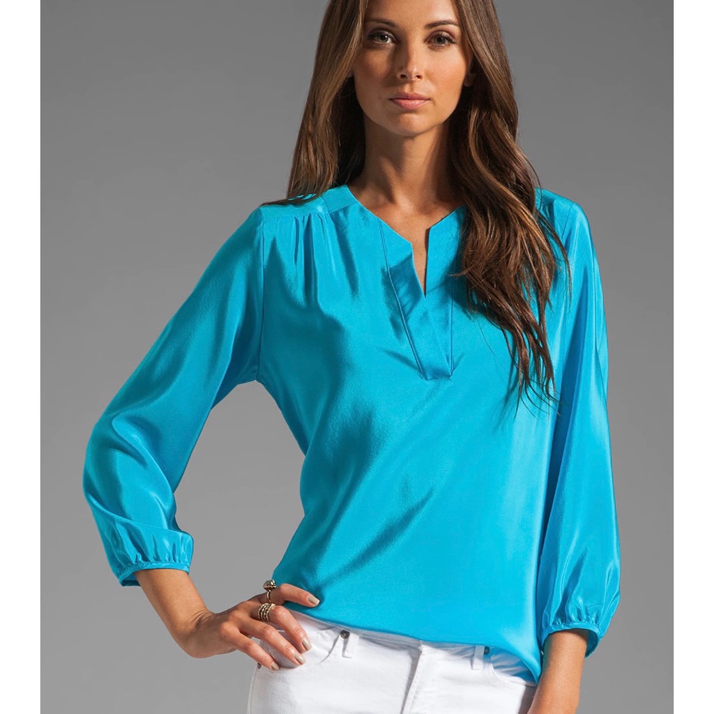 Amanda Uprichard Hardline Blouse Top